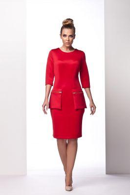 Sukienka Model L101 Red - Lemoniade