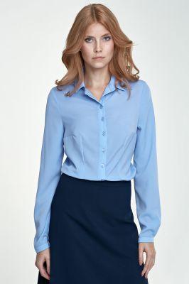 Delikatna bluzka B70 błękit - Nife