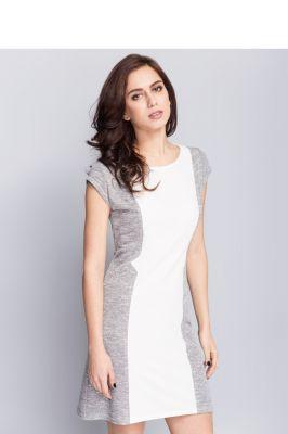 Sukienka Modna sukienka w stylu casual MM1096 Light Grey - Mira Mod