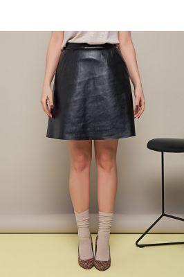 Spódnica Uniwersalna spódnica z wygodnymi kieszeniami GR1290 Black - GrandUA