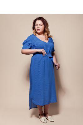 Sukienka Asymetryczna sukienka oversize TR1848 Sky Blue - Trand by GrandUA