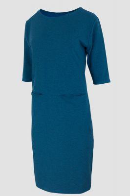 Sukienka dresowa D-030 Blue Melange - Viall