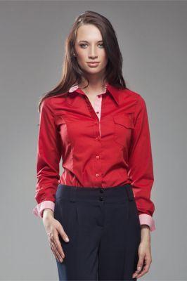 Koszula K36 Kratka/Red - Nife