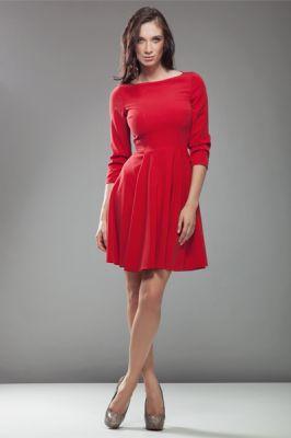 Sukienka S19 Audrey Red - Nife