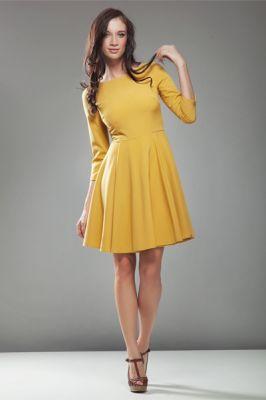 Sukienka S19 Audrey Yellow - Nife