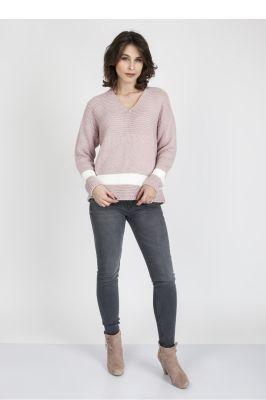 Sweter SWE122 Pink - MKM