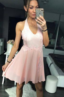 Sukienka Model 17732 Powder Pink - YourNewStyle