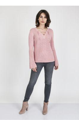 Sweter SWE117 Pink - MKM