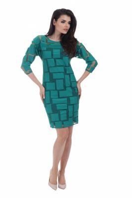 Sukienka Wizytowa Model 868 Green - Margo Collection