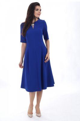 Sukienka Wizytowa Model 857A Blue  - Margo Collection