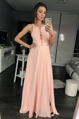 Sukienka Wieczorowa Model 17761 Powder Pink - YourNewStyle