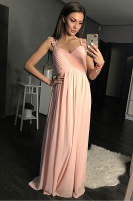Sukienka Wieczorowa Model 17765 Powder Pink - YourNewStyle