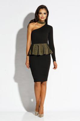 Sukienka Model Sari Black/Gold - Dursi