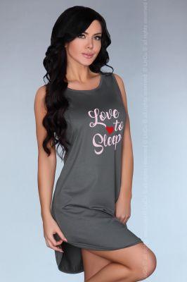 Koszulka nocna Koszula Nocna Model Dehena Grey - Livia Corsetti Fashion