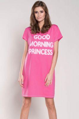 Koszulka nocna Koszula Nocna Model Karena kr.r. Pink - Italian Fashion