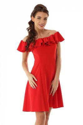 Sukienka Model ED018-1 Red - Ella Dora