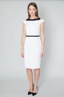 Sukienka Model Agola 10636 White - Click Fashion