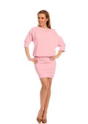 Sukienka Model Amira Powder Pink - Lemoniade