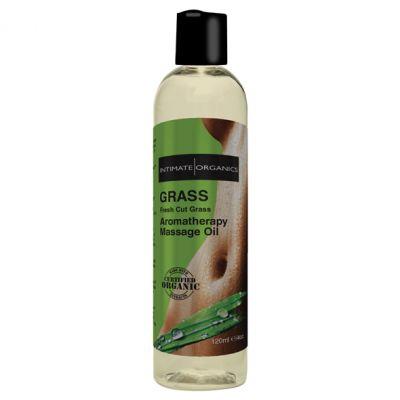 Naturalny olejek do masażu - Intimate Organics Grass Massage Oil 120 ml