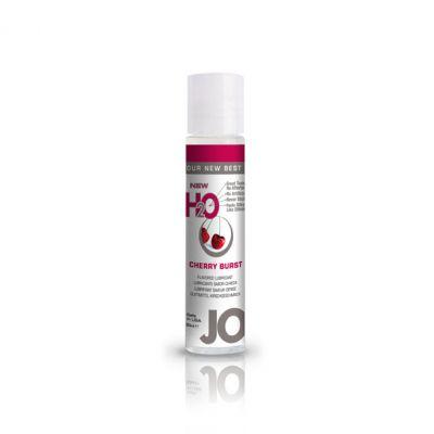 Lubrykant smakowy wodny - System JO H2O Lubricant Cherry 30 ml, Czereśnia