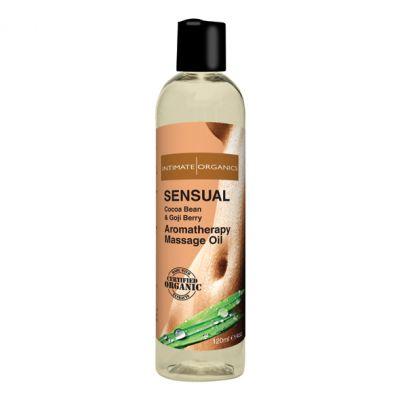 Zmysłowy olejek do masażu - Intimate Organics Sensual Massage Oil 120 ml