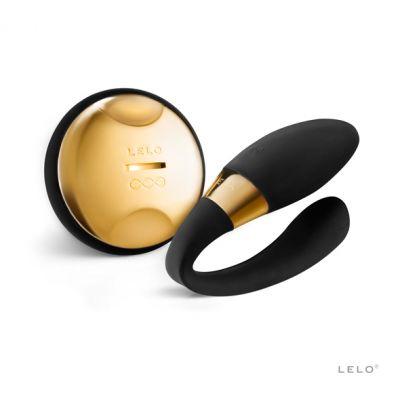 Wibrator dla par - Lelo Tiani 3 24K Gold Obsidian Black Złoty