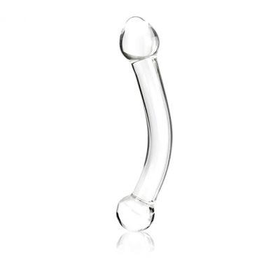 Szklane dildo - Glas Curved G-Spot Stimulator Glass Dildo