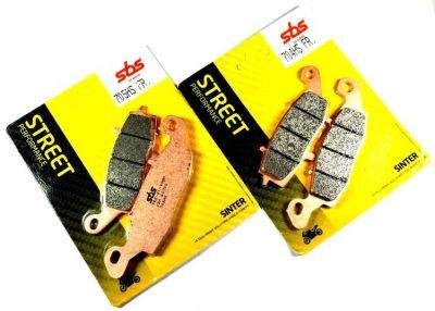 Klocki sinterowe SBS przód KAWASAKI Z 750 04-06 r.
