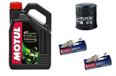 Olej Motul Filtr oleju Świece YAMAHA XVS650 Drag Star