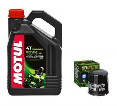 Olej MOTUL + filtr oleju TRIUMPH DAYTONA 600