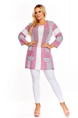 Sweter o drobnym splocie