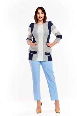 Sweter o drobnym splocie