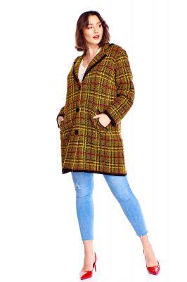Sweter w kratę