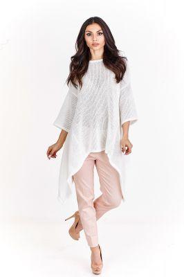 Asymetryczny, oversieze\'owy sweter